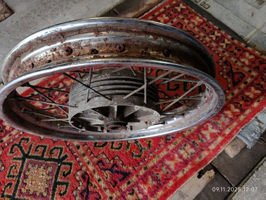 Колесо на мото иж без резины