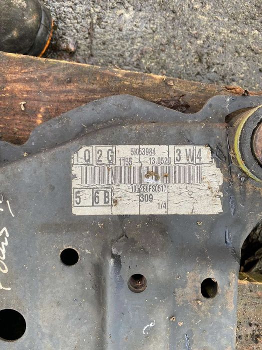 Sanki kołyska przód ford focus mk2