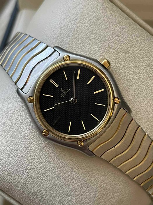 Ebel Classic Wave em Aço e Ouro Ref. 181908