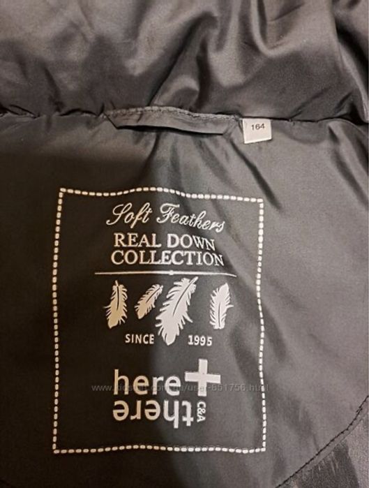 Пуховик C&A 164р.