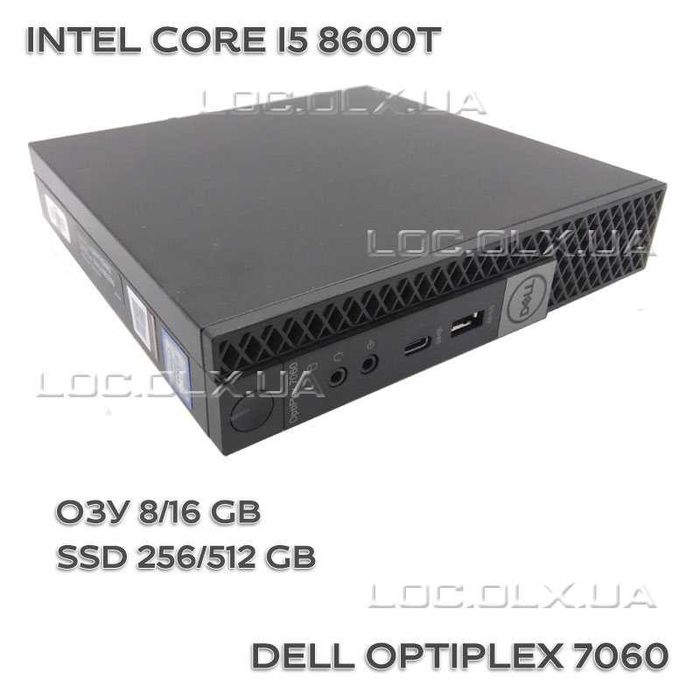 Dell OptiPlex 7060 i5-8600T 8/256GB DisplayPort DP-HDMI WiFi+BT (4289)