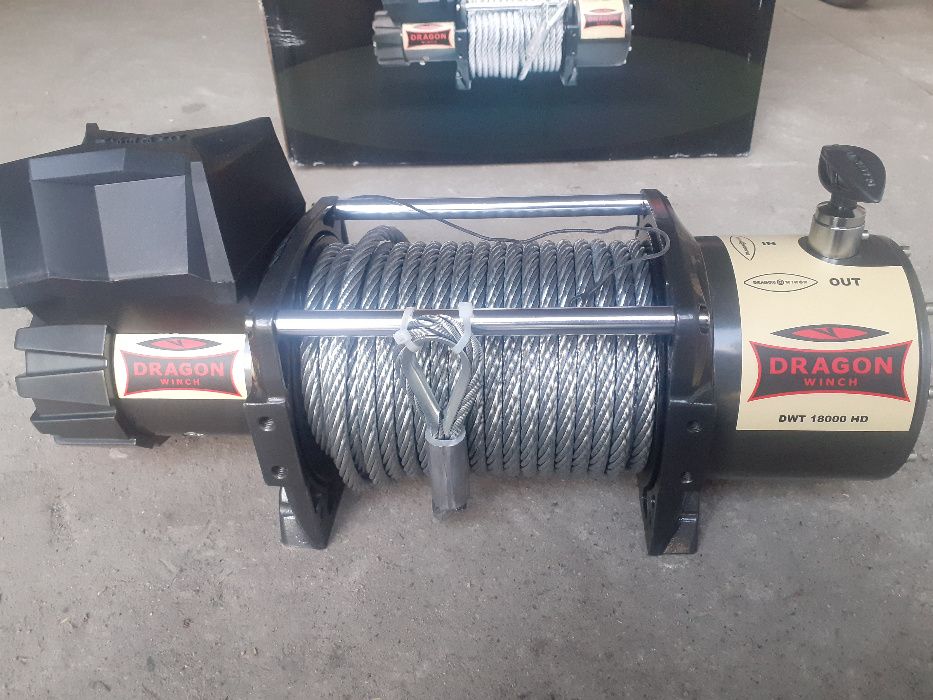 Wyciągarka, wciągarka samochodowa Dragon Winch DWT 18000 HD 24V 8,2 To