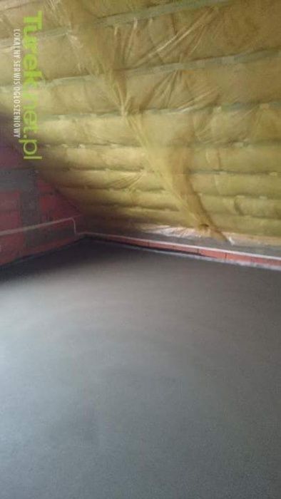 Tynki cementowo wapienne  maszynowo  posadzki maszynowe