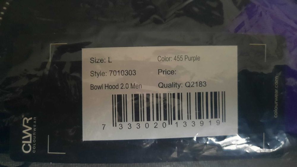 Bluza z kapturem COLOURWEAR BOWL HOOD 2.0 MEN - L