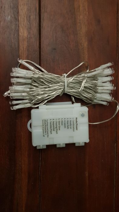 Zestaw lampek zewnetrzynch na baterie 50szt.