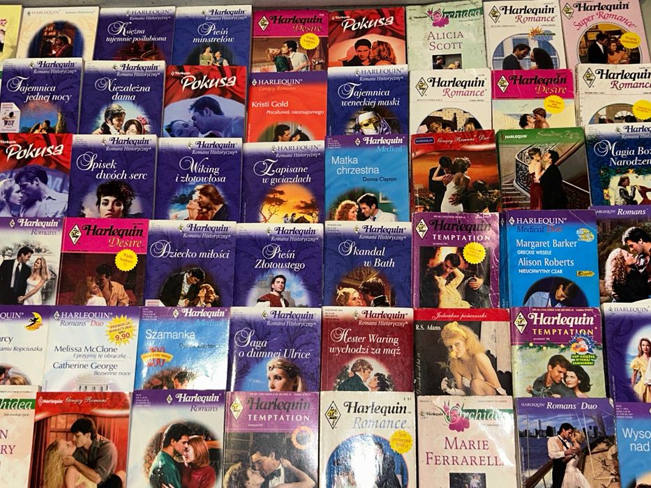 Zestaw książek HARLEQUIN Romance