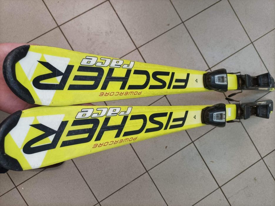 Narty Fischer żółte