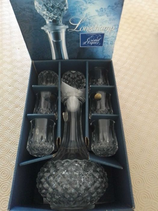 Longchamp Cristal d'Arques 7 peças
