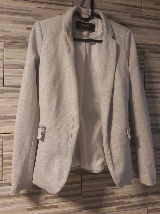 Marynarka szara do jinsow elegancka sportowa Reserverd jak nowa