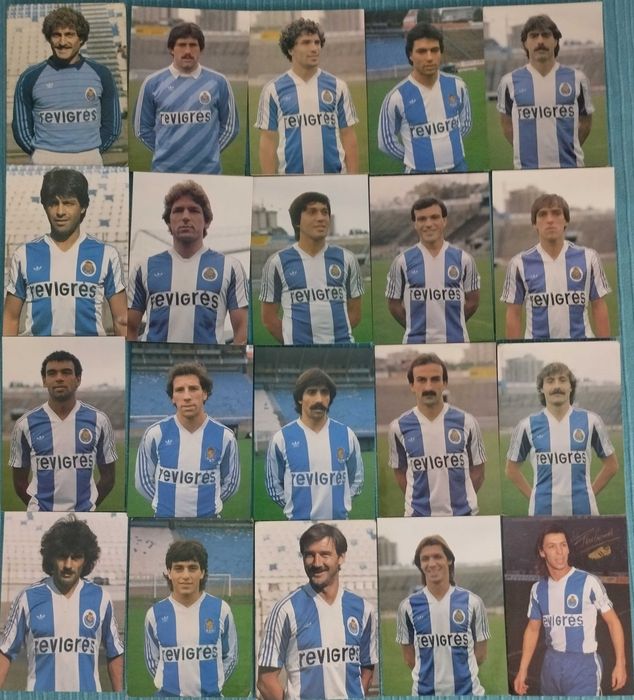 20 Postais do FCPorto com quase 40 anos