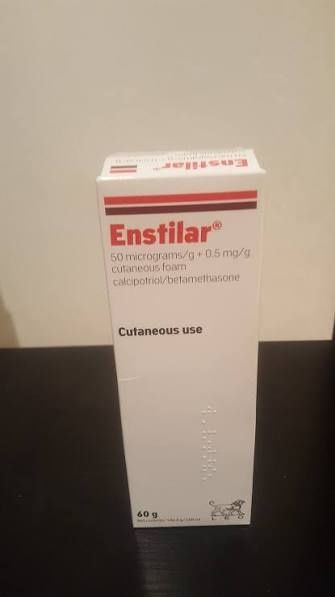 Pianki Enstilar  1x60 ‼️NOWA‼️ łuszczyca