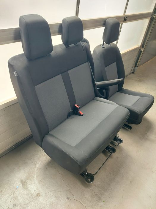fotele przód toyota proace peugeot expert 3 podgrzewany