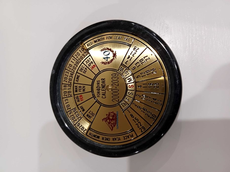 Calendário de 40 anos