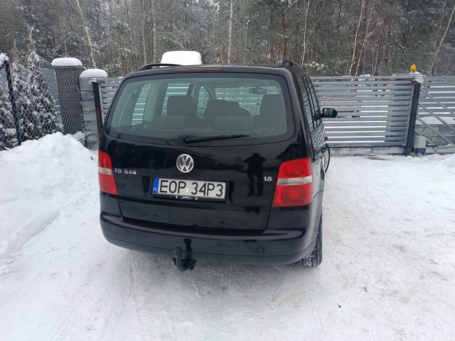 VW touran#1.6benzyna#2003rok#7 osobowy#klima#alusy#
