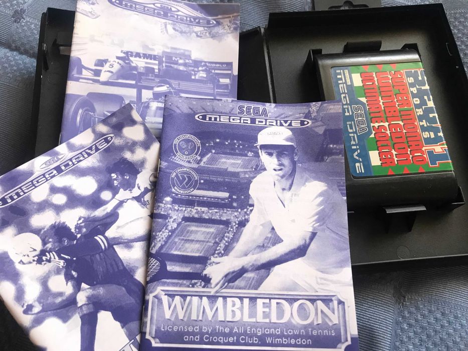 Sega Sports 1 (Super Monaco, Wimbledon, Ultimate Soccer) - Mega Drive