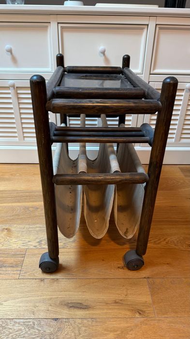 Gazetnik Stolik Vintage Mid Century Bauhaus