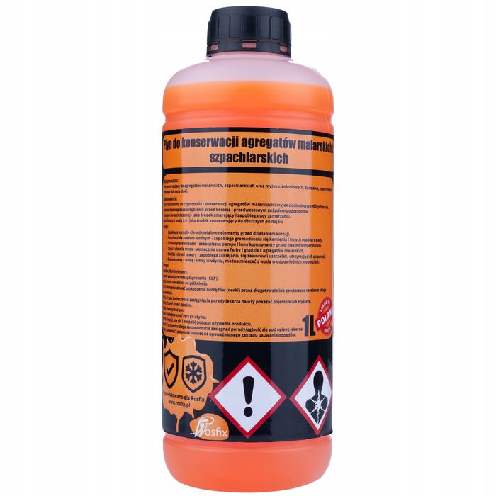 Płyn Konserwująco-Czyszczący 3w1 1L + Sitko do Farby | Rosfix