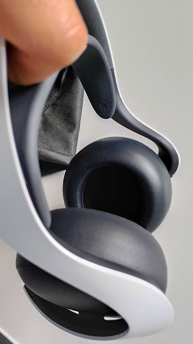 Sony headset sem fios Pulse Elite branco como novo com fatura.