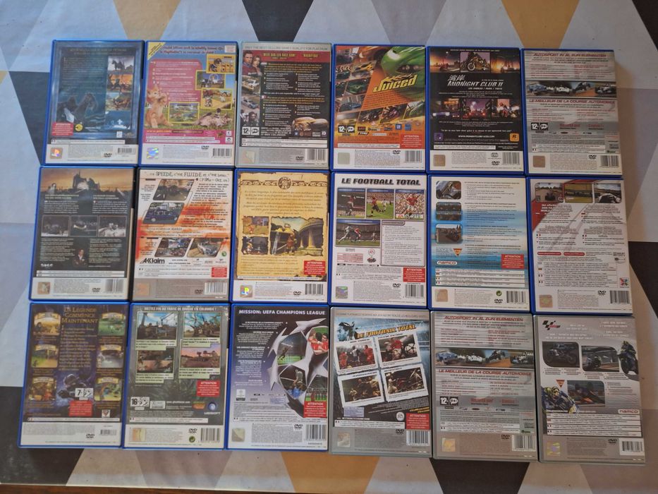 Jogos PlayStation 2 e 3