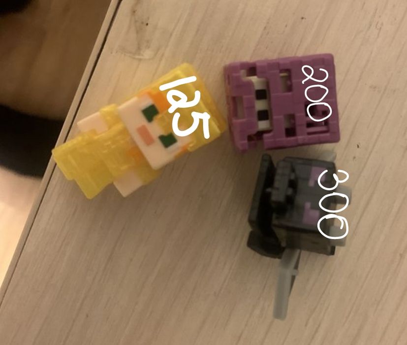 Kinder joy/Кіндер Джой фігурки Minecraft продаж