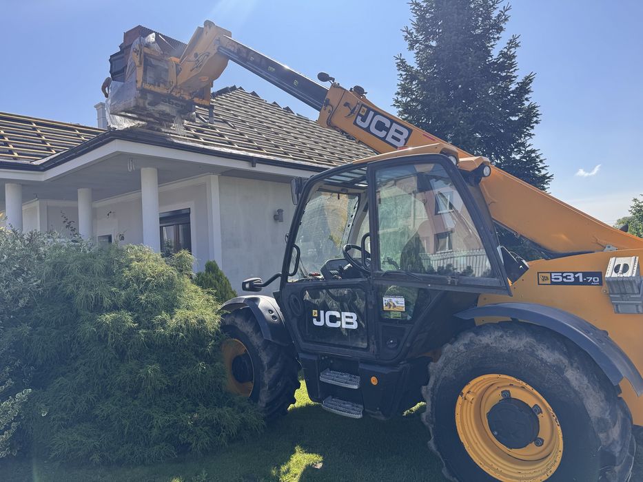 Usługi Ładowarka Teleskopową JCB maniotou