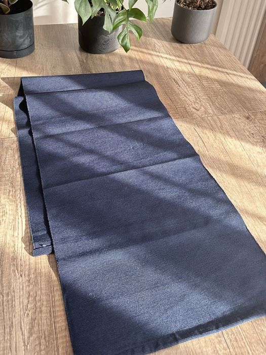 Bieznik granatowy 130cm