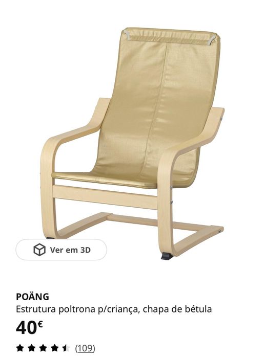 Poltrona criança