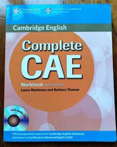 Complete CAE: workbook e student's book