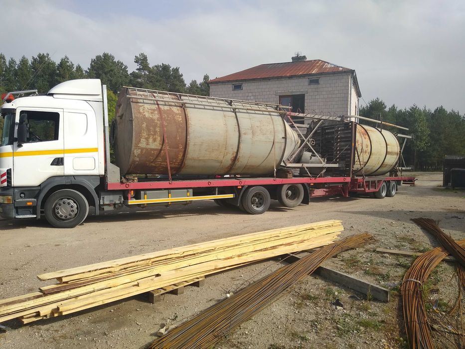 Pomoc drogowa laweta transport sprzętu rolniczego oraz budowlanego