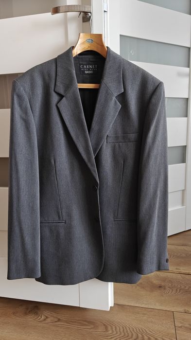 Męska marynarka z kamizelką XXL/XXXL