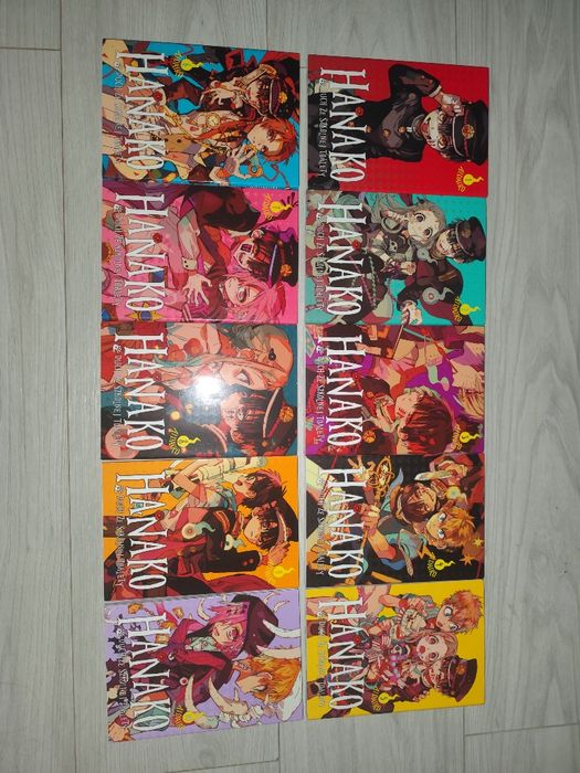 Mangi Hanako Duch Ze Szkolnej Toalety:tomy od 1 do 10