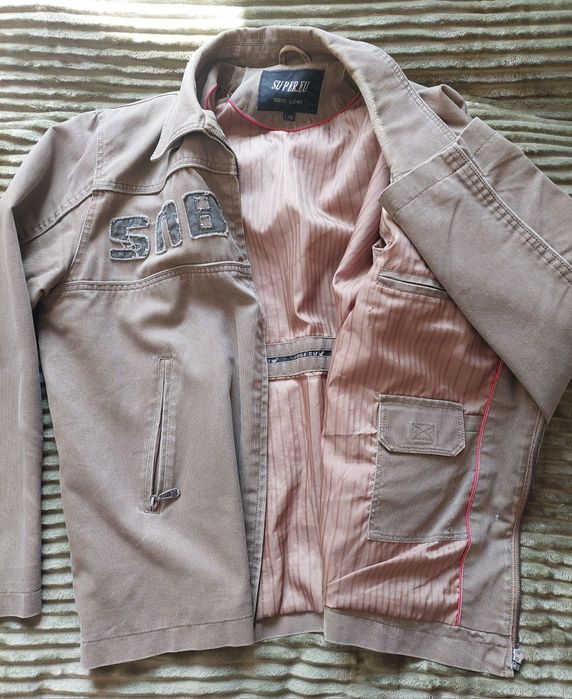 Kurtka męska, katana L/XL jasnobrazowa-khaki