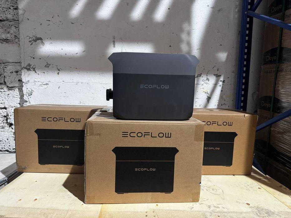 Зарядна станція EcoFlow DELTA 3 / 1800 Вт / 1024 Вт