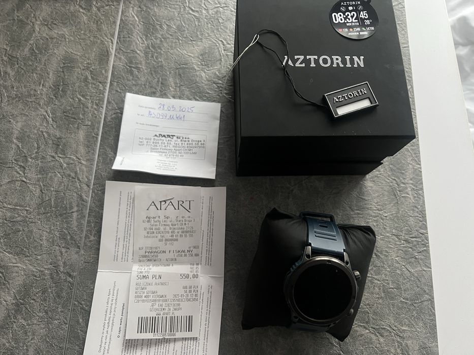 Zegarek smartwatch Aztorin gwarancja