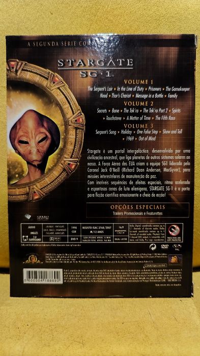 Stargate SG1 - season 2 dvd