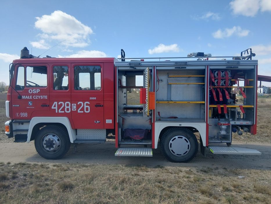 ÖAF 12.323 MAN pożarniczy strażacki GBA camper 4x4
