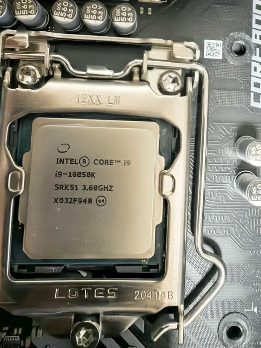 CPU i910850k Z490 I9 10850K + MSI Z490 TOMAHAWK + 32GB Chocianów • OLX.pl