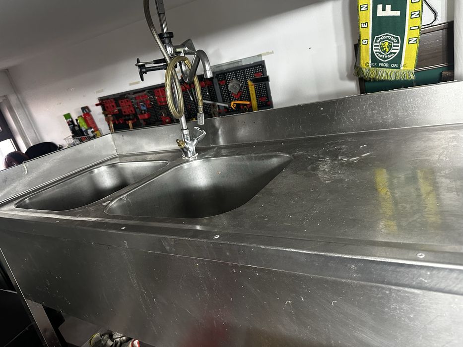 Pia de Inox para espaço comercial