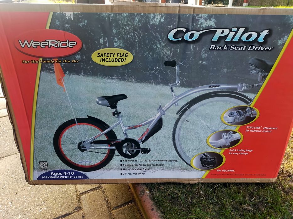 Przyczepna rowerowa dla dziecka