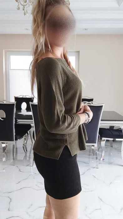 Sweter damski khaki Reserved LATO 2024