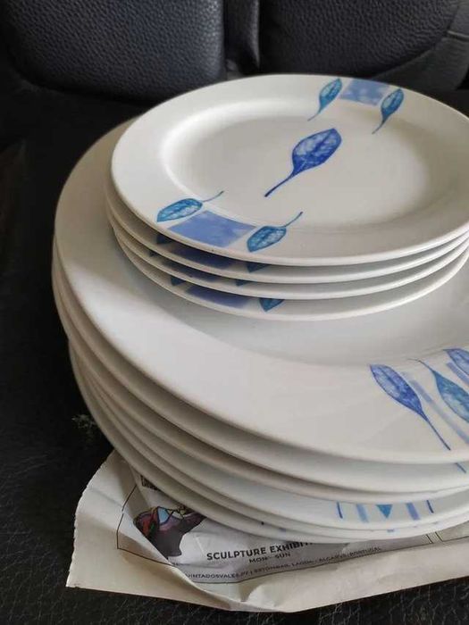 Pratos Porcelana Fina (6+4)