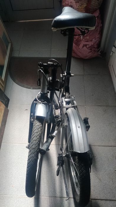 Bicicleta Dobrável roda 20 alumínio como nova toda afinada para adulto