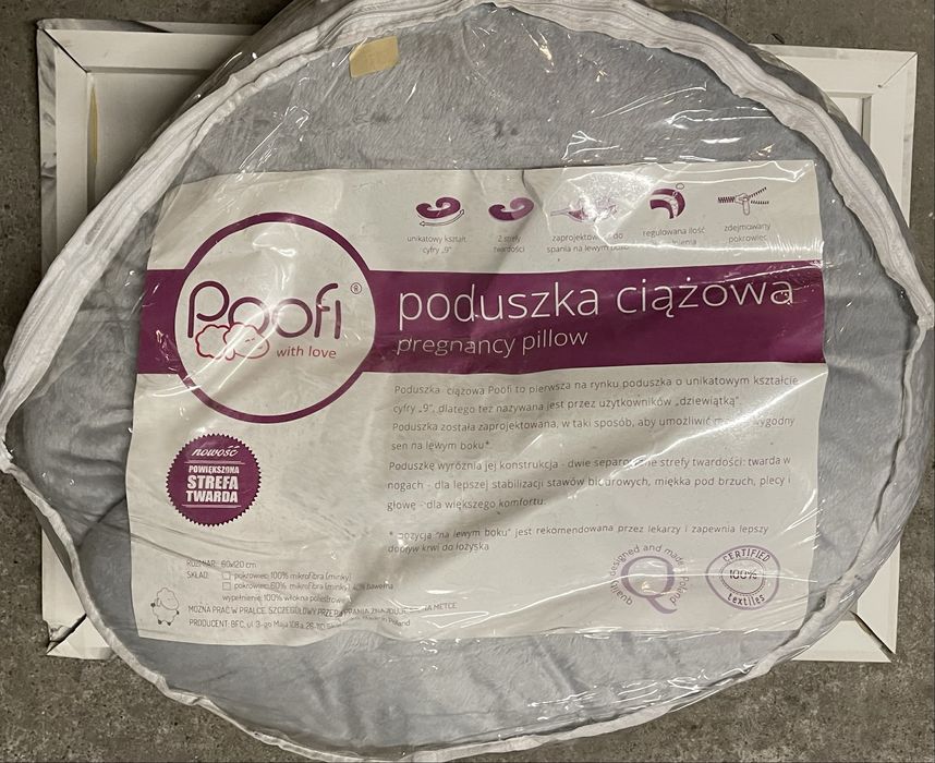 Poduszka ciazowa Poofi! Nie uzywana!