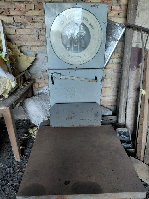 Waga zegarowa 1000kg PRL