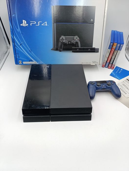 Konsola Sony PlayStation 4 Jet Black 500 GB Kamera Gry