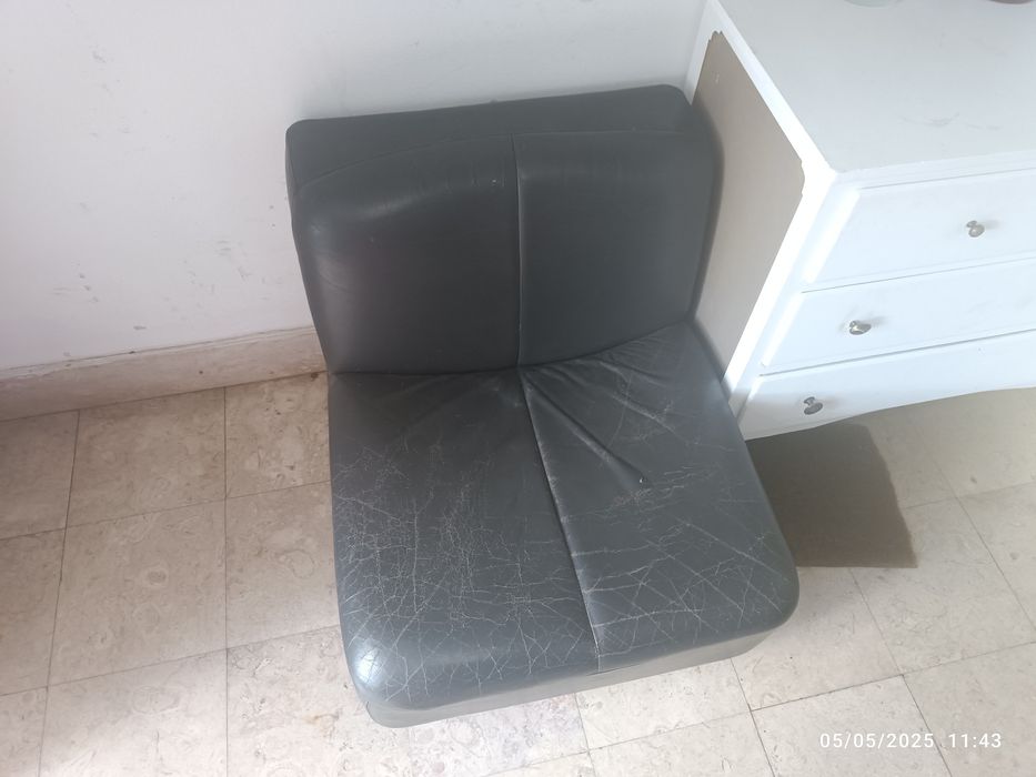 Sofás módularea pele
