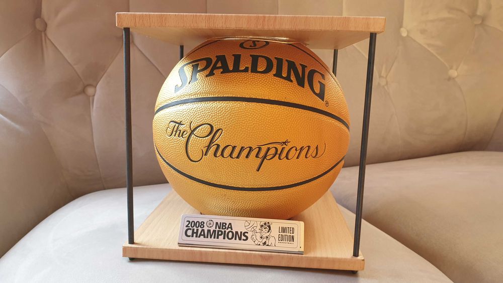 LIMITOWANA skórzana piłka NBA SPALDING Boston Celtics Champions 2008