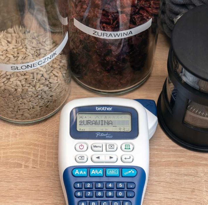 BROTHER PT-H107B PTH107B Mini Drukarka Etykiet Naklejek - OKAZJA