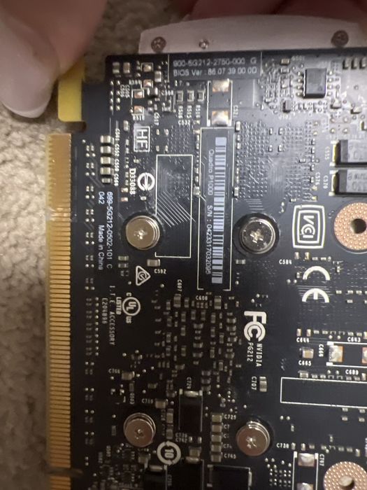 Видеокарта с Европы nvidia/Quadro