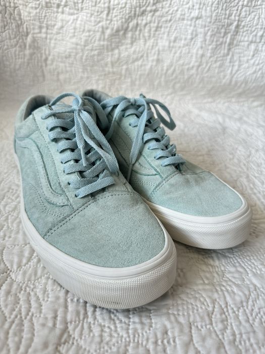 Vans old school turkus zamsz